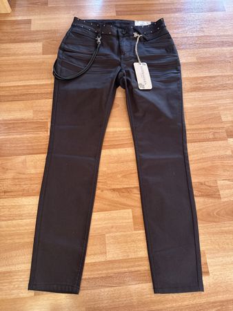 Glücksstern Hose Pina Slim Neu Gr. W26 einf. Bundweite 36 cm