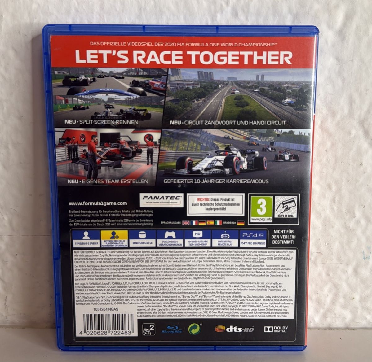 Sony Spiele: F1 2020 PS4/PS5 Game – Gebraucht aus Ehrendingen von bubulence 1