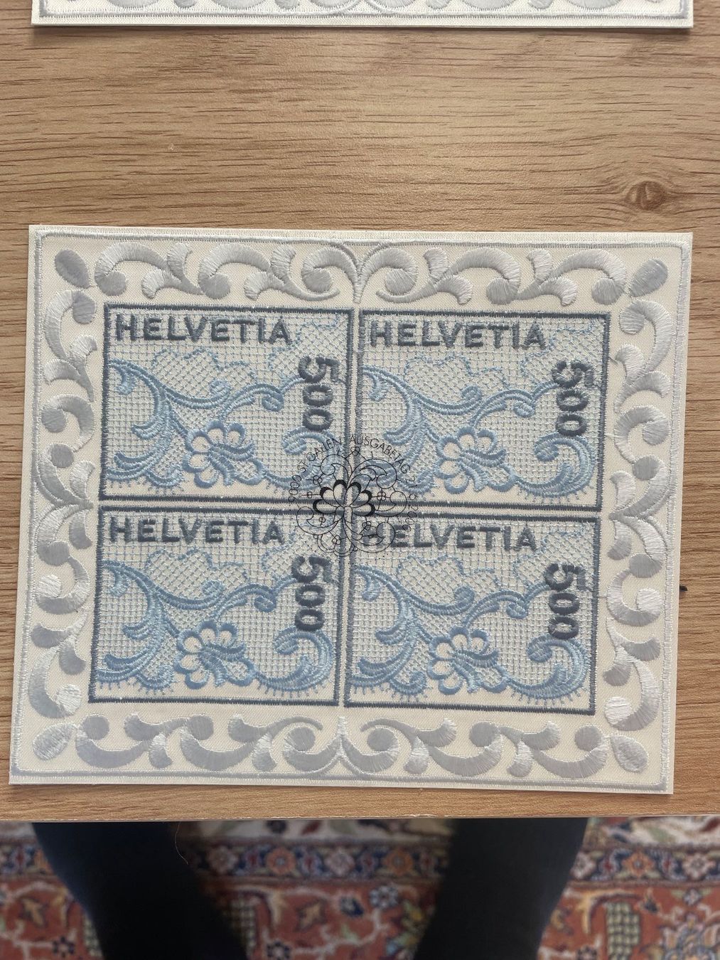 Tutti i francobolli: Stickerei Marken 2x Block 2x Brief – Nuovo (secondo la descrizione) da Obergösgen venduto da Rromi1