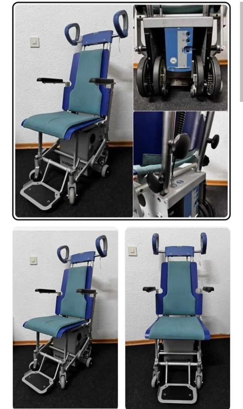 Chaises roulantes: Treppensteiger Rollstuhl "Alber Scalamobil S25" – D'occasion à Altdorf UR par BLACKGARLIC 6