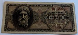Griechenland 500‘000 Drachmai 1944
