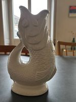 Fisch Krug gluggle jug weiss
