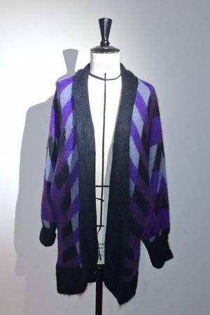 Veste vintage violet - Alpaga - comme neuf