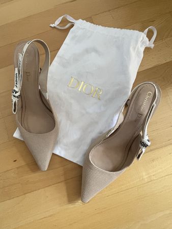 dior j’adior slingback shoes / heels , original, used
