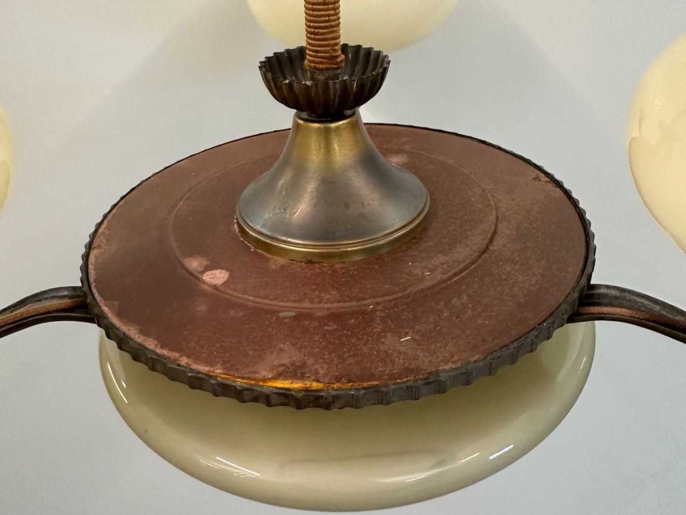 Lampadari & plafoniere: Vintage Hängelampe, Glaslampe Deckenleuchte – Usato da Luzern venduto da Lager6640 4