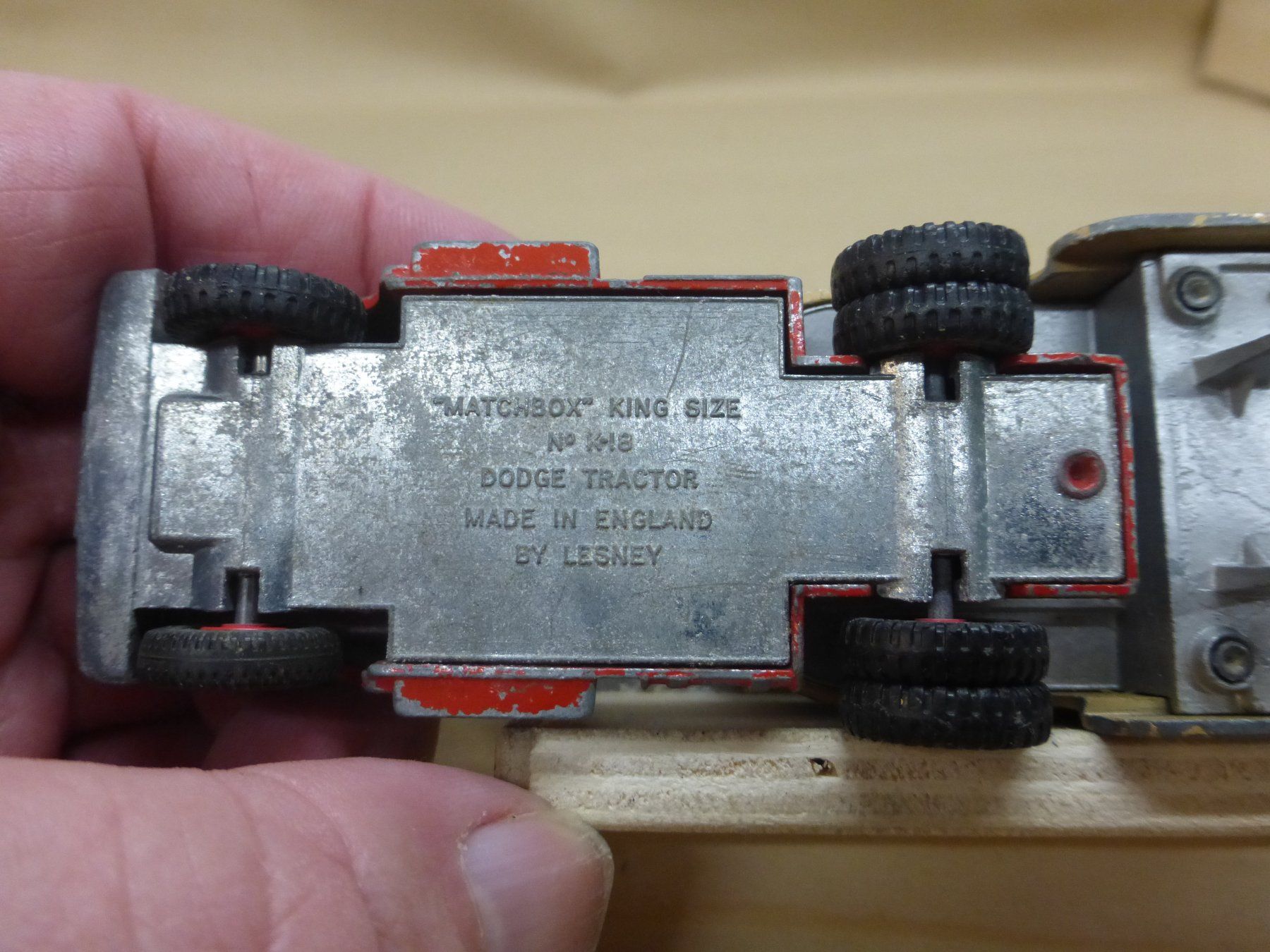 Matchbox Modellini d'auto: Matchbox King Size Dodge Tractor – Usato da Gempen venduto da Smokie72 2