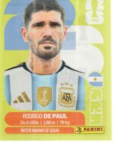 FIFA WORLD CUP 2026 Panini Sticker ARG 10 RODRIGO DE PAUL