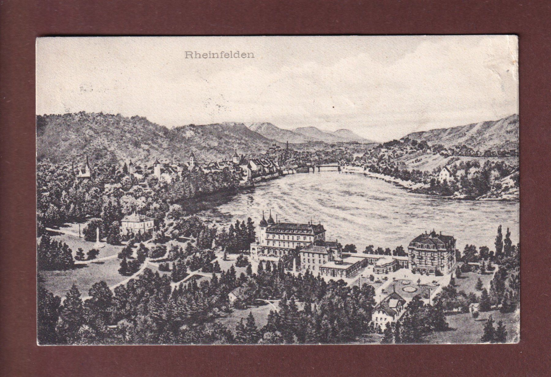 Ansichtskarten: RHEINFELDEN - 1905 – Gebraucht aus Pully von nicecards-shop