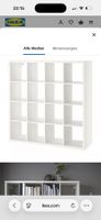 Ikea KALLAX Regal, weiss, 147x147 cm