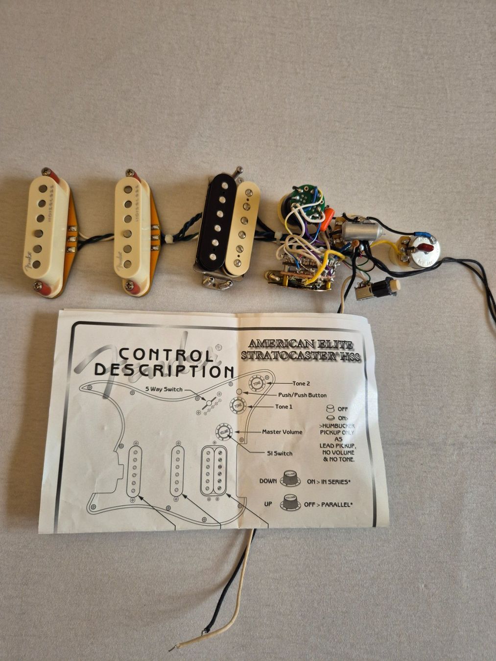 Fender Strumenti musicali: Fender stratocaster American Elite HSS pickups – Usato da Zürich venduto da mtm_6wl8