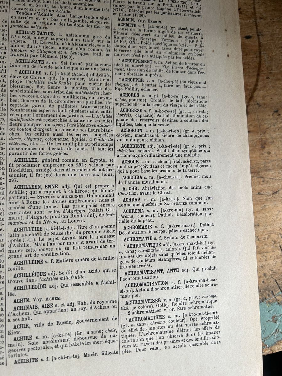 Libri: Encyclopédie universelle de 1877 – Usato da Romainmôtier venduto da luc_55cz 2
