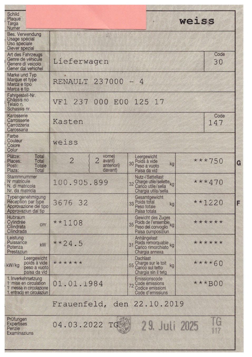 Renault Automobili: Renault R4 F6 – Usato da Kreuzlingen venduto da 123peter 9