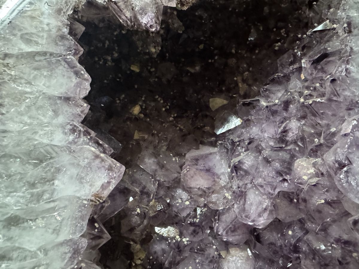 Minerali & Pietre curative: Amethyst Drusen Paar – Usato da Aathal-Seegräben venduto da Romeo8607 4