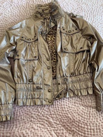 Blouson T36-38 OR métallisé NEU