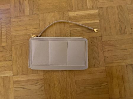 Taschen-Organizer Filz beige mit Handschlaufe gebraucht