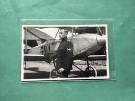 Flieger - Postkarte Oblt. W. Mittelholzer,  Selten