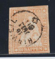 Strubel 25 D gestempelt / Befund