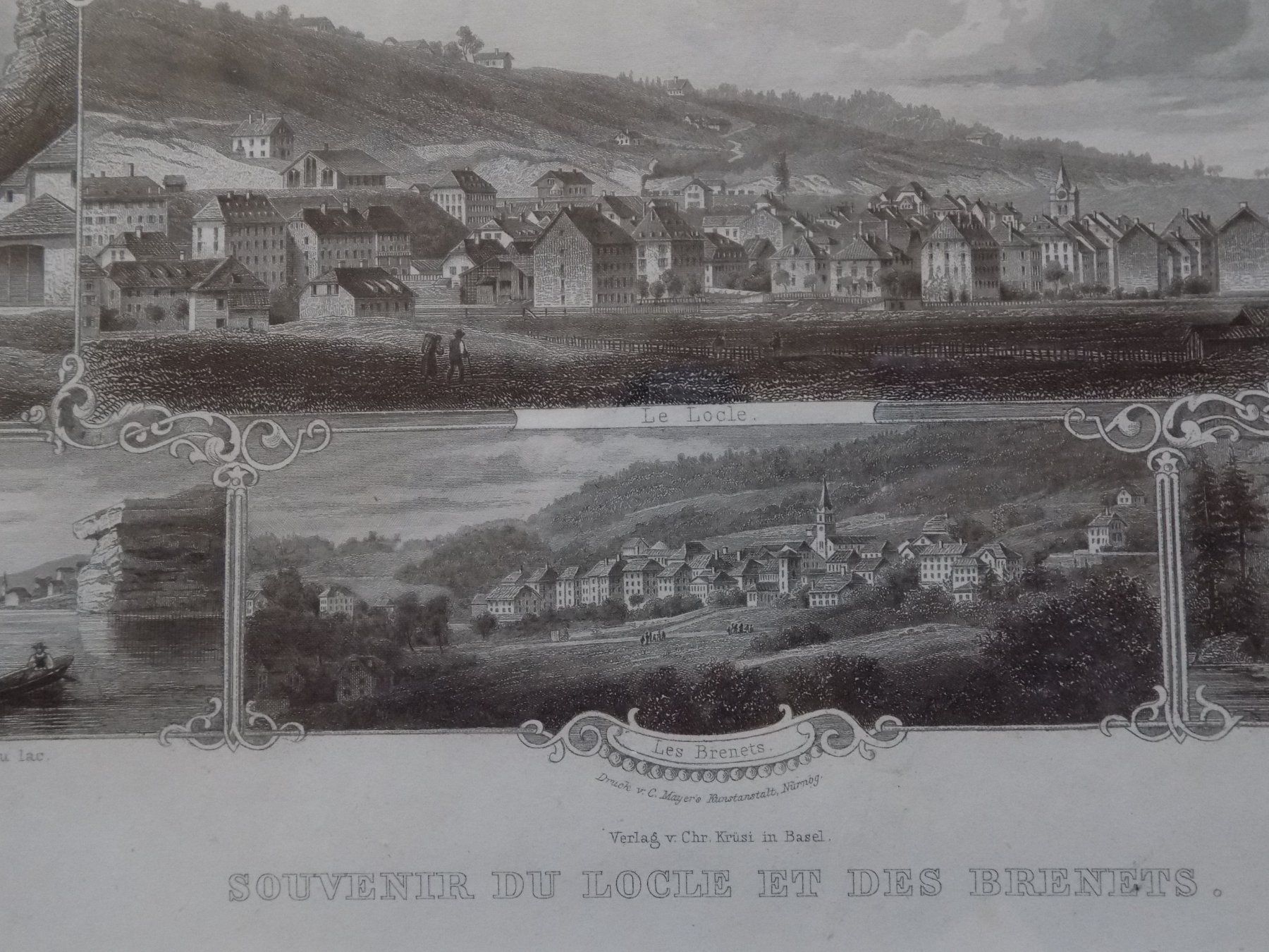 Stiche: Le Locle Les Brenets – Gebraucht aus Risch von Rischli15 6