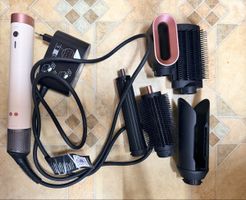 Dyson Airwrap Co-anda2x Straight+Wavy Rosa/Oro Rosa – ottime