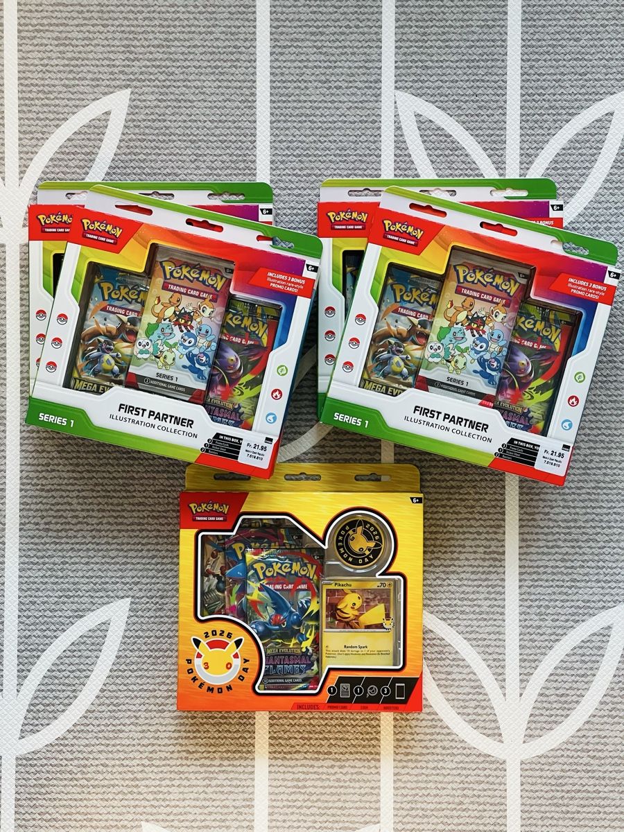 Pokémon Carte collezionabili: Pokémon First Partner und Pokémon Day Collection – Nuovo e nell'imballaggio originale da Oberengstringen venduto da saliem_