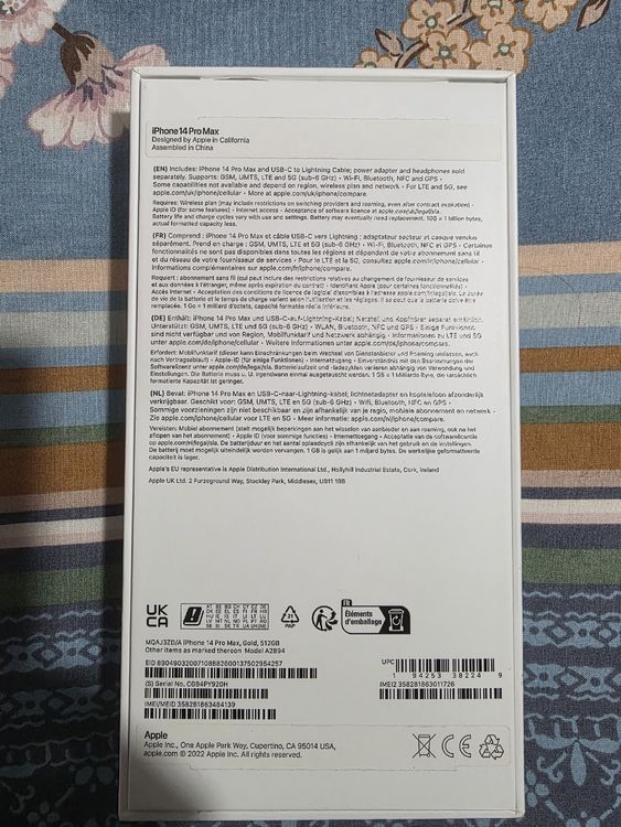 Apple Telefoni cellulari / Smartphones: iphone 14 pro max 512g – Usato da Burgdorf venduto da Viqui1986 2