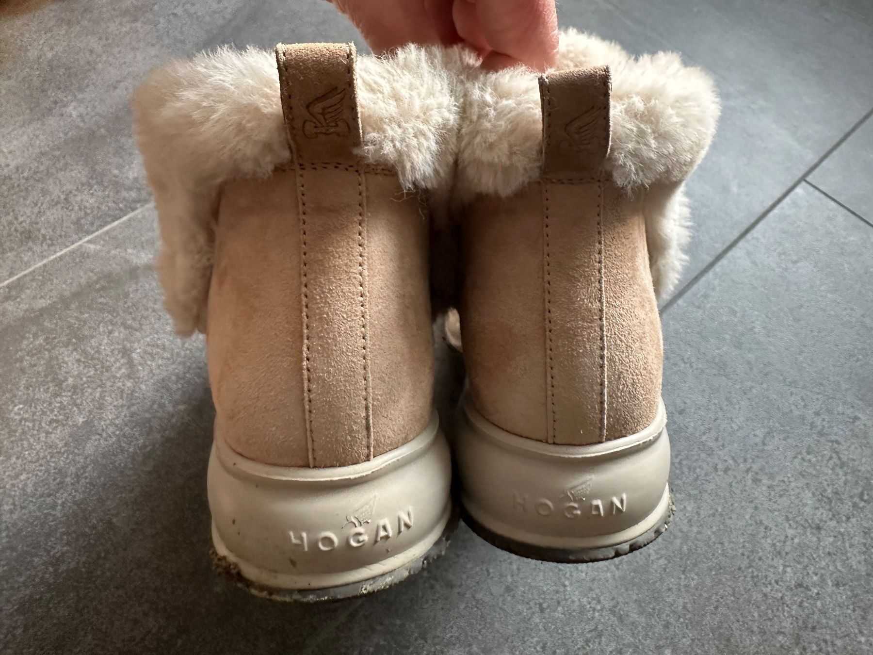 Hogan Scarpe da donna: Hogan Winterstiefel beige Grösse 37 – Nuovo (secondo la descrizione) da Ebikon venduto da nat_jzh5 2