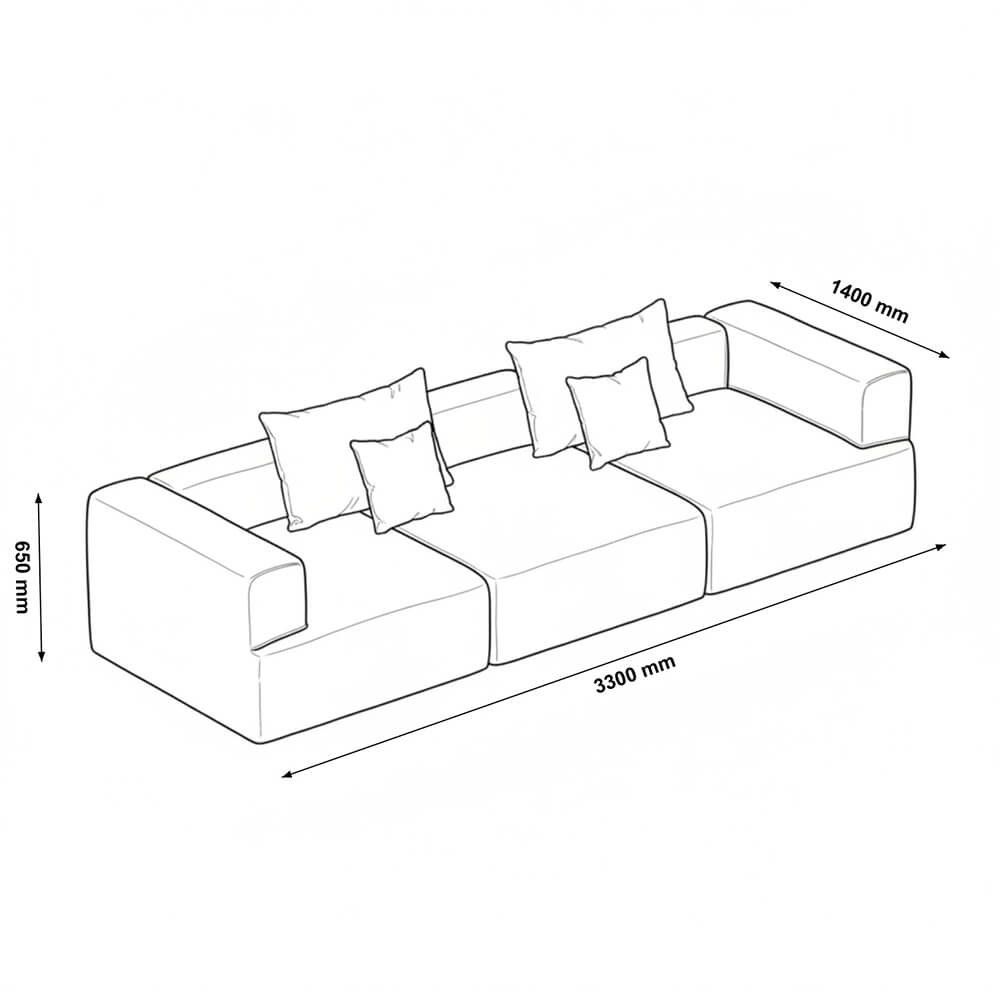 Sofas: Modulares Outdoor Sofa ALAZIA Hellgrau - L – Neu und originalverpackt aus Wallenwil von toesstal-vertrieb 9