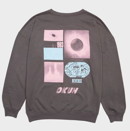 Okuh Studios Code Black washed Sweatshirt