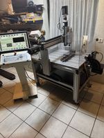 CNC Portalfräsmaschine, massive Bauweise