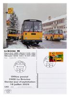 La Brévine Le Locle Letzttag Post Postauto Saurer RH + FBW