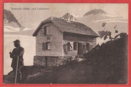 Rotondo Hütte und Leckihorn - SAC-Hütte bei Realp - 1921
