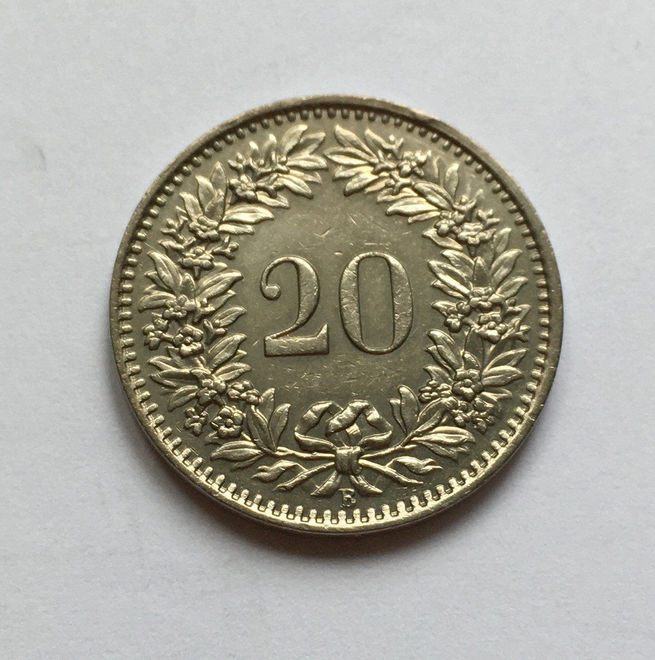 Tutti le monete: 1957 20 Rappen -unz – Nuovo (secondo la descrizione) da Kirchberg SG venduto da Helveticus00 1