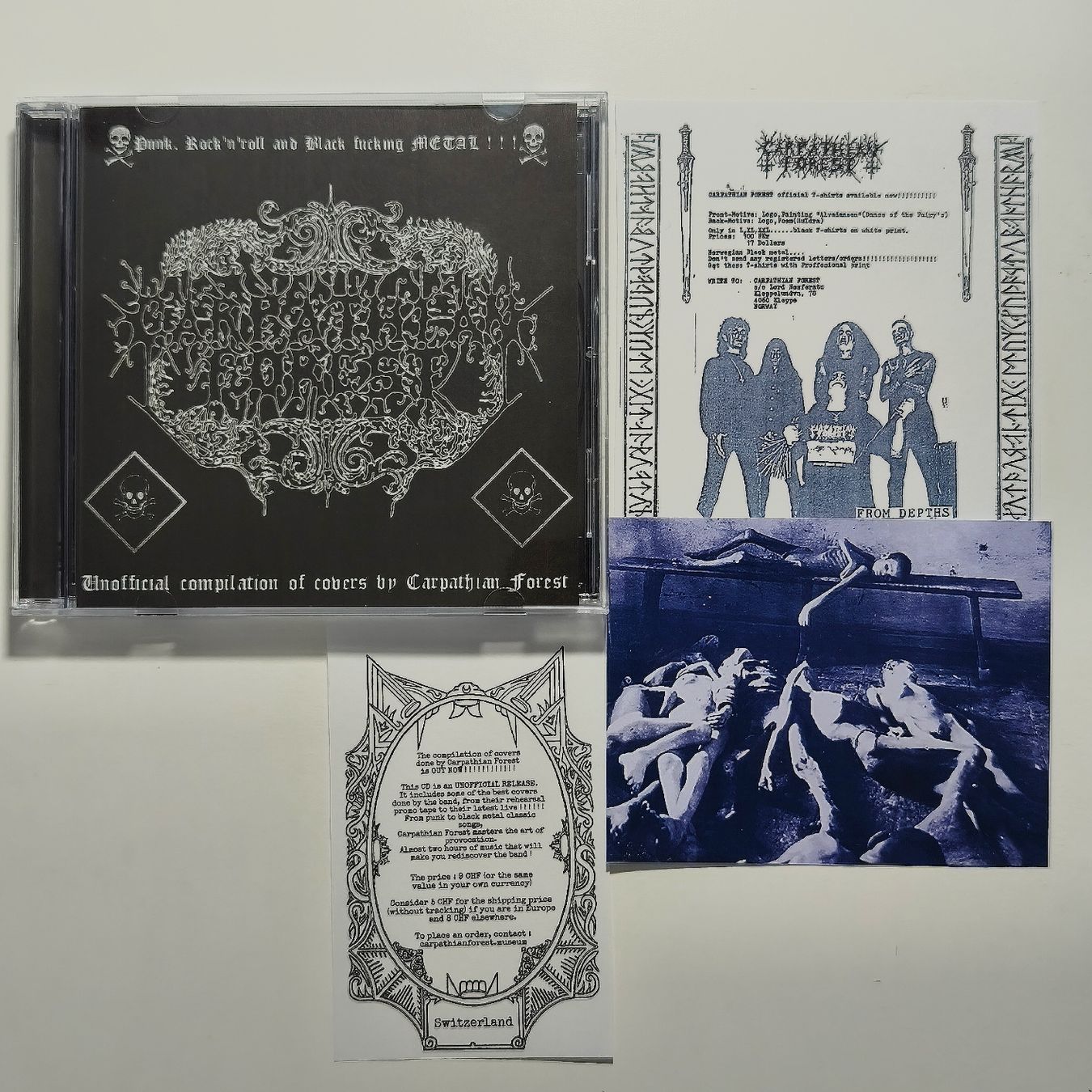 CDs: Carpathian Forest CD compilation hand numbered  – Gebraucht aus La Chaux-de-Fonds von eth_v2jd