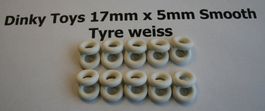 20x Ersatzpneus Dinky Toys 17mm x 5mm