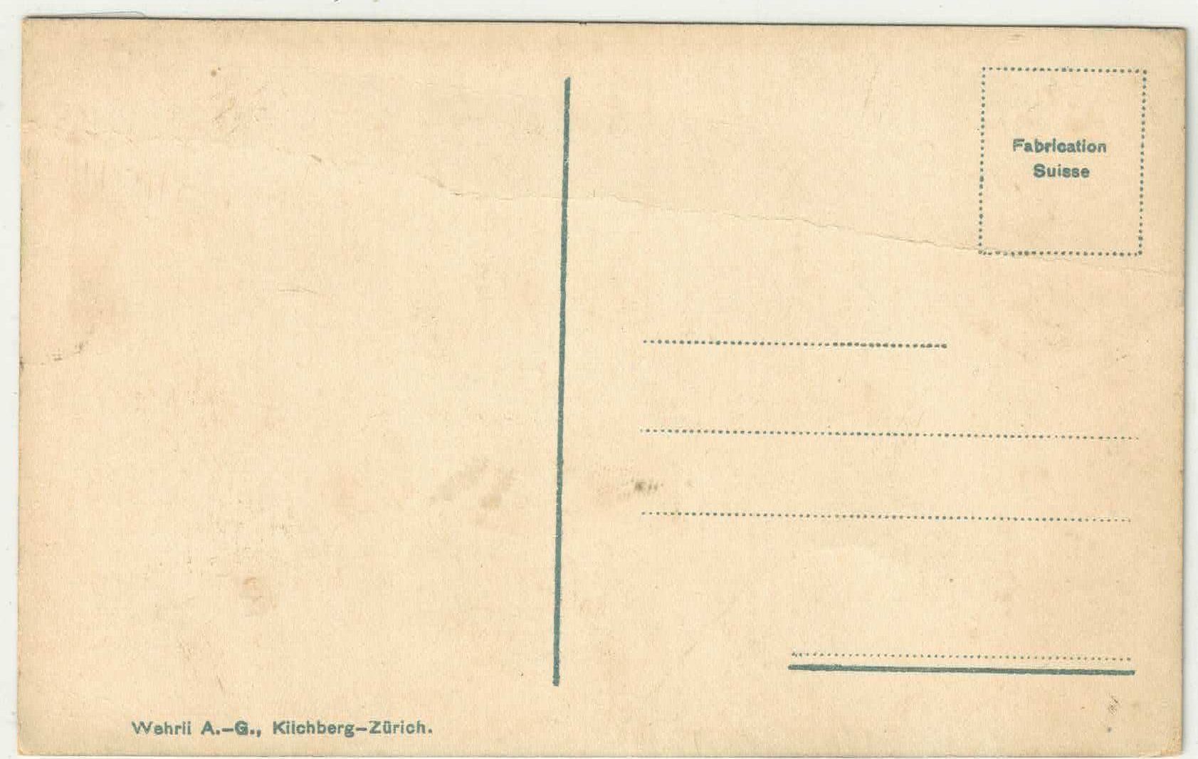 Cartoline postali: Schaffhausen mit dem Munoth - Litho – Usato da Ettingen venduto da Kartenplanet 1