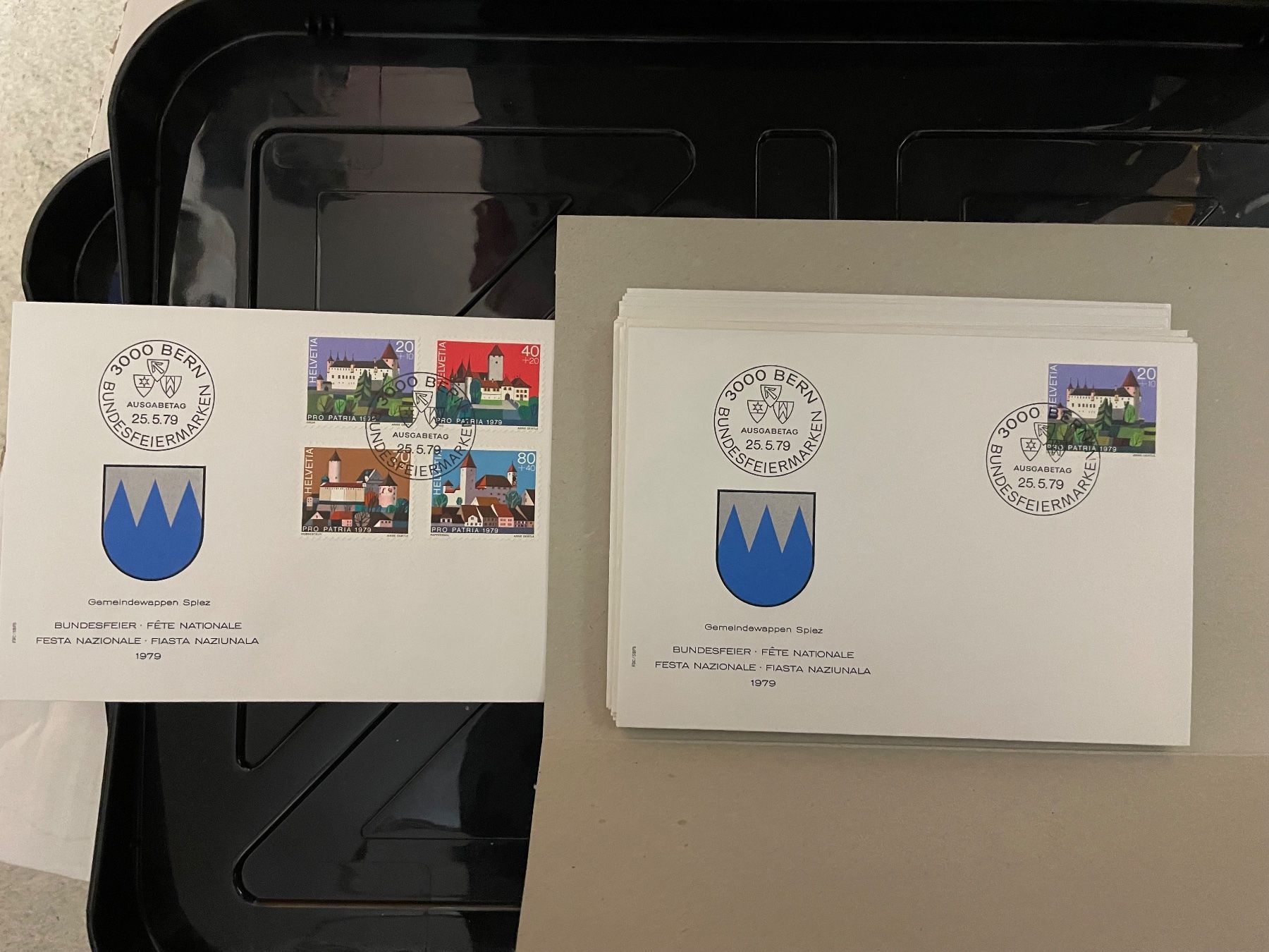 Tutti i francobolli: Ersttagsbriefe, FDC, grosse Sammlung – Usato da Winterthur venduto da Myrtillus 5