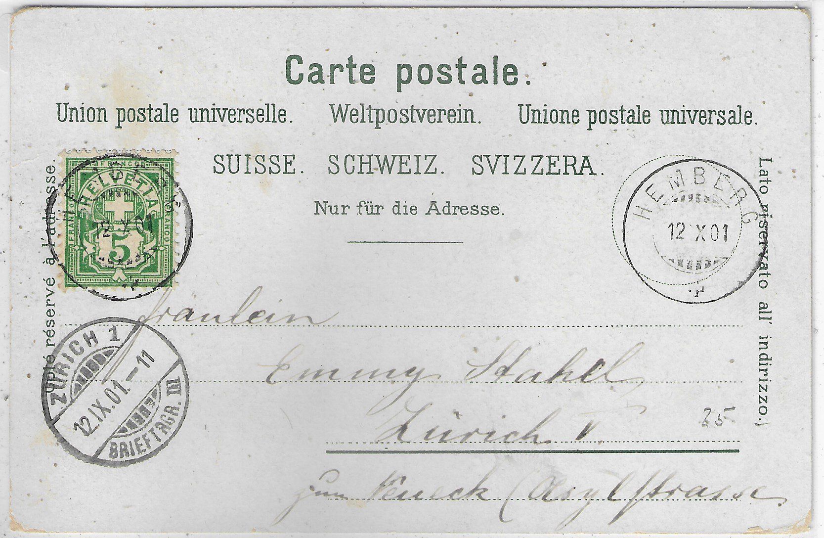 Cartoline postali: Gruss aus Nesslau – Usato da Ettingen venduto da Kartenplanet 1