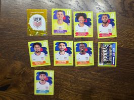 Panini 2026 WM USA Amerika 9 Stk. (Preis pro Stück!!!)