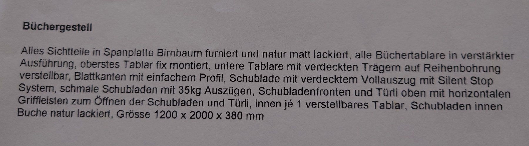 Scaffali: Büchergestell Kombi Schränkchen – Usato da Luzern venduto da proeoesl 6
