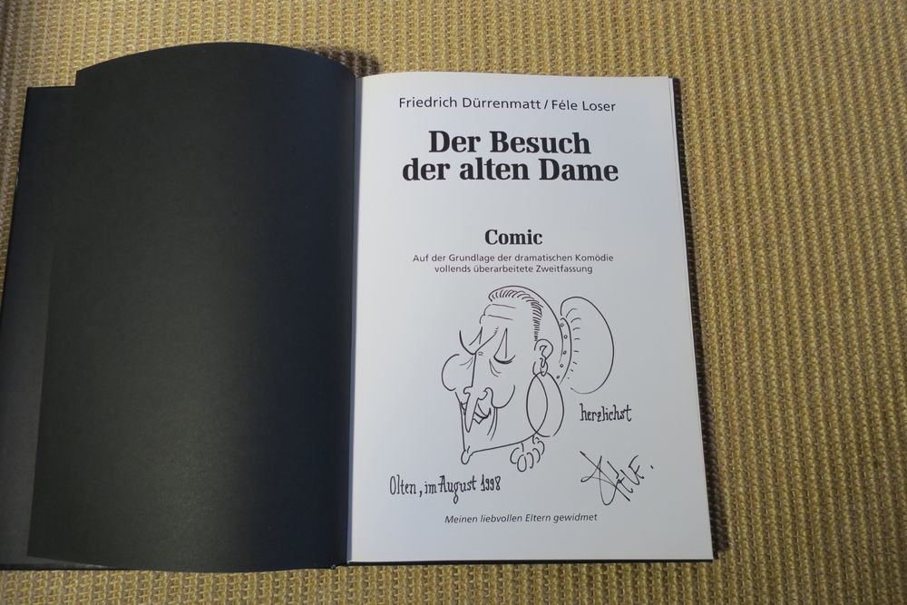 Der Besuch Der Alten Dame -Friedrich Dürrenmatt - Féle Loser | Kaufen ...