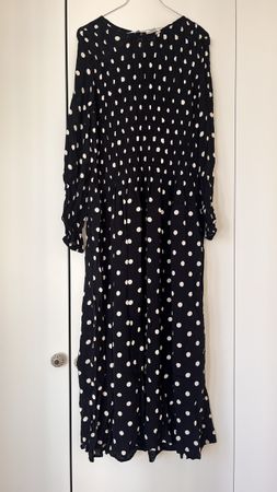 Abito H&M pois nero bianco EUR 38 nuovo