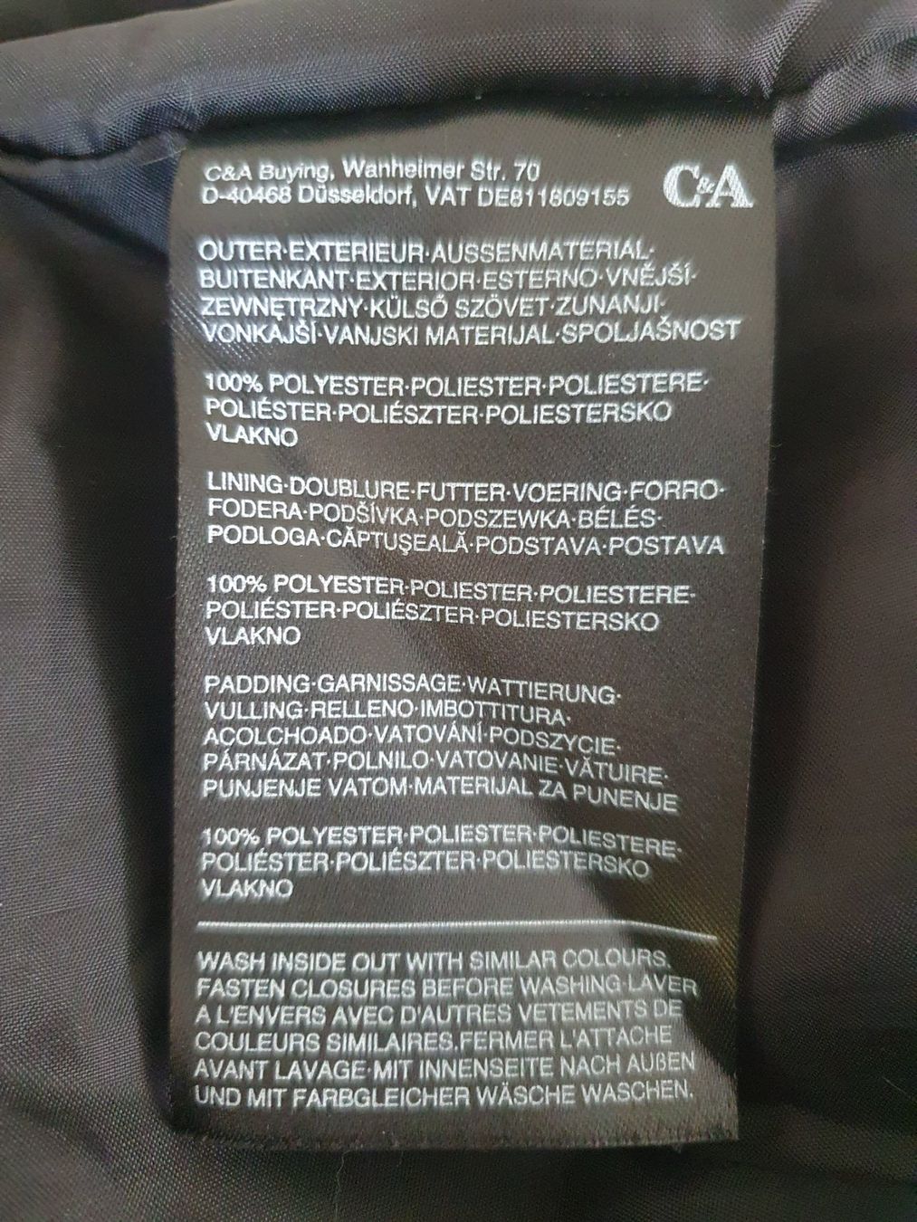 C&A Giacche & Cappotti: Winterjacke mit Kapuze Mädchen C&A schwarz Gr.34 – Nuovo (secondo la descrizione) da Volketswil venduto da gloriamundi 4