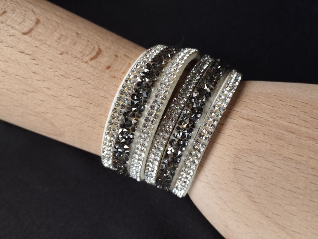 Bracelets: Wrap and Snap Glitzerarmband – D'occasion à Schübelbach par Restwert_Schubelbach 1