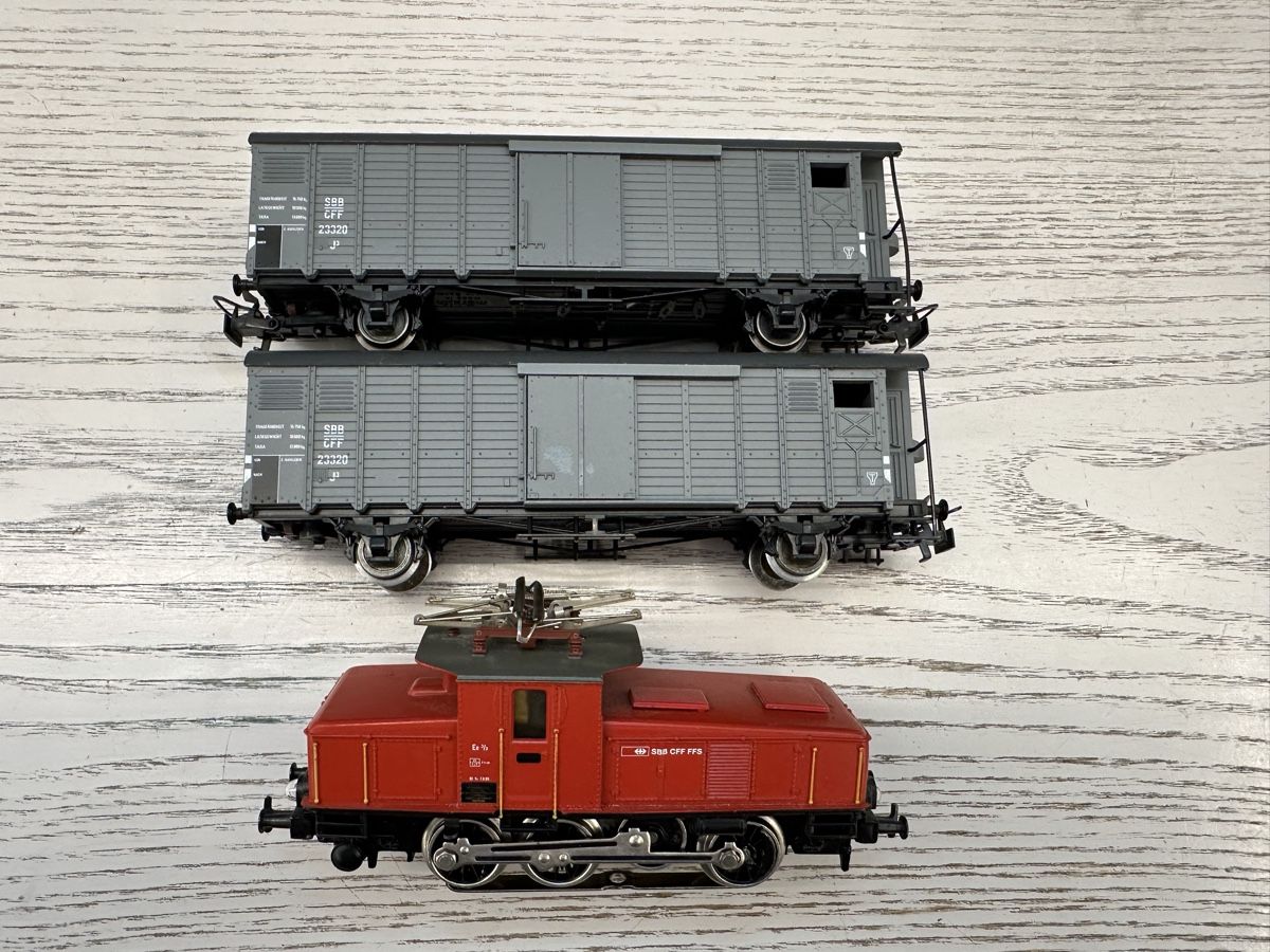 Märklin Modellini di ferrovie: Märklin 29215 SBB Ee 3/3 digital Güterzug – Usato da Lupsingen venduto da New-Haven 3