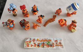 Castorcin 1999 Figuren Ferrero Kinder Überraschung Biber