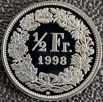 50 Rappen 1998 stgl. / aus Münzsatz