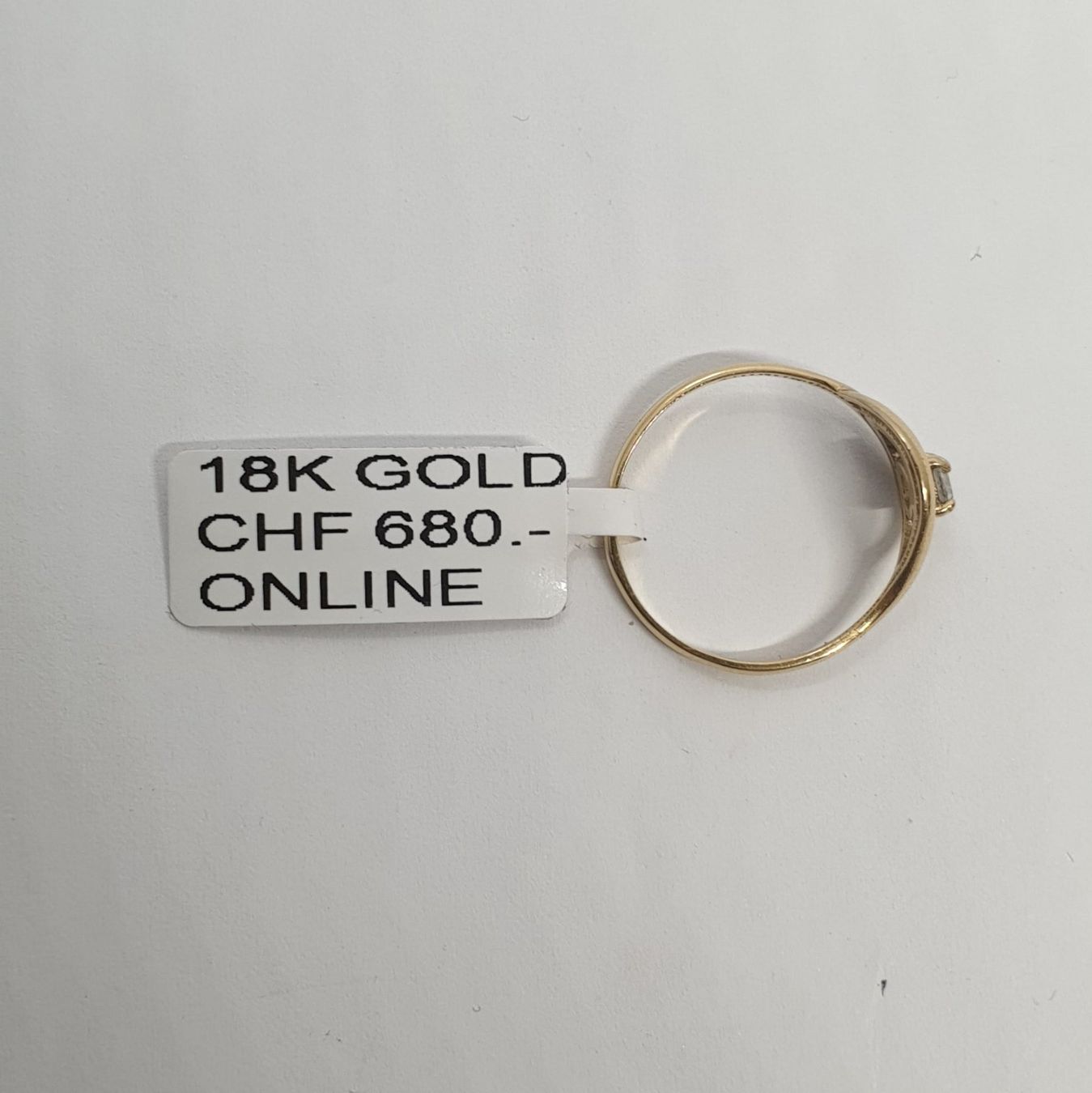Anelli: Echt 18K Gold Ring – Usato da Luzern venduto da Goldhaus-Luzern 1