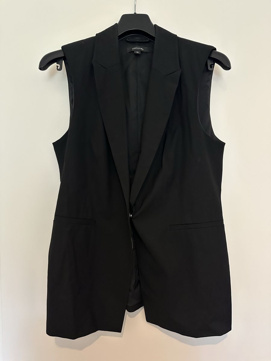 Comma Gilet & Giacche senza maniche: Comma Weste, Gr. 38, Schwarz – Usato da Uster venduto da sus_s85n