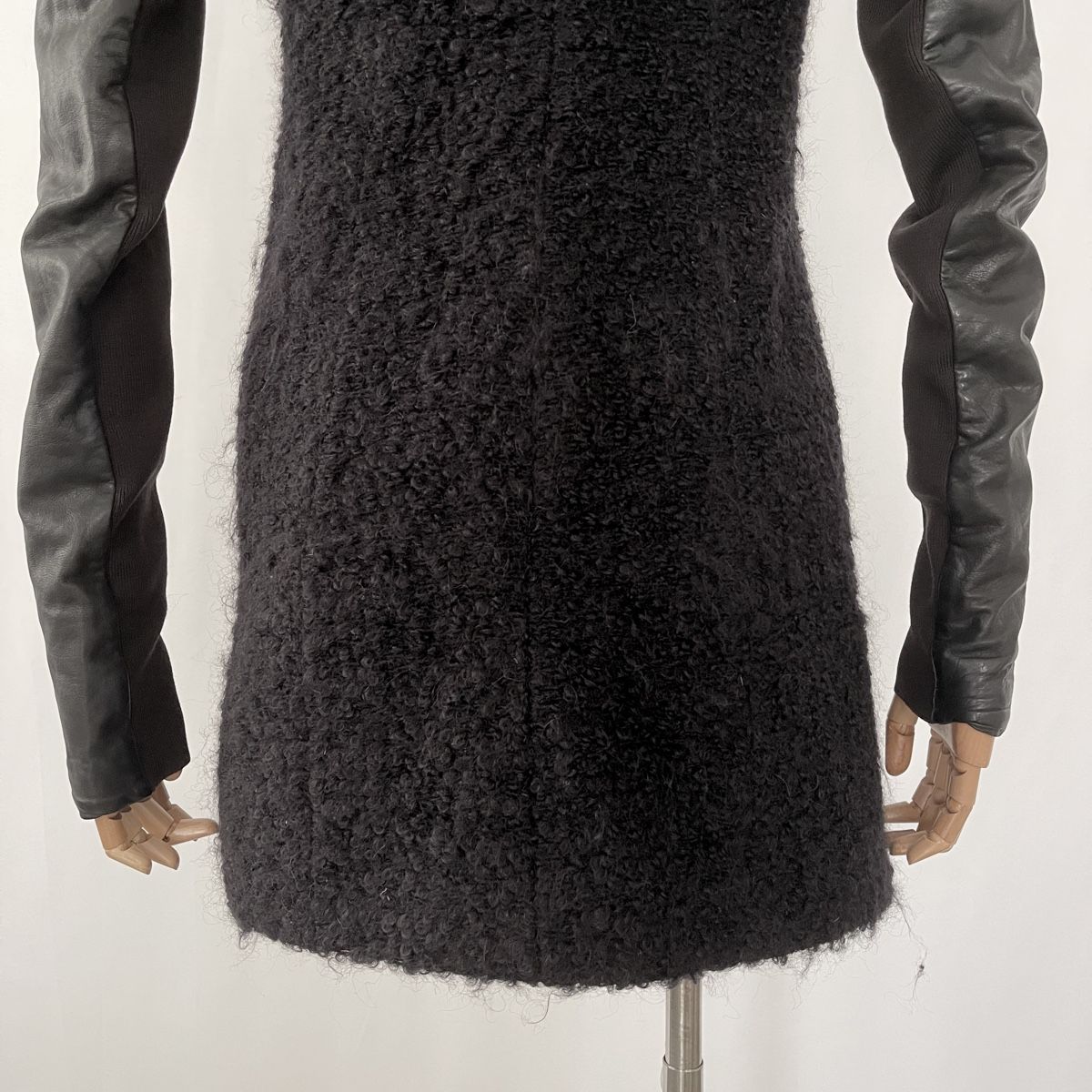 Rick Owens Cappotti: RICK OWENS Wool and Leather Coat – Nuovo (secondo la descrizione) da Emmen venduto da Avviivva_Com2023 5
