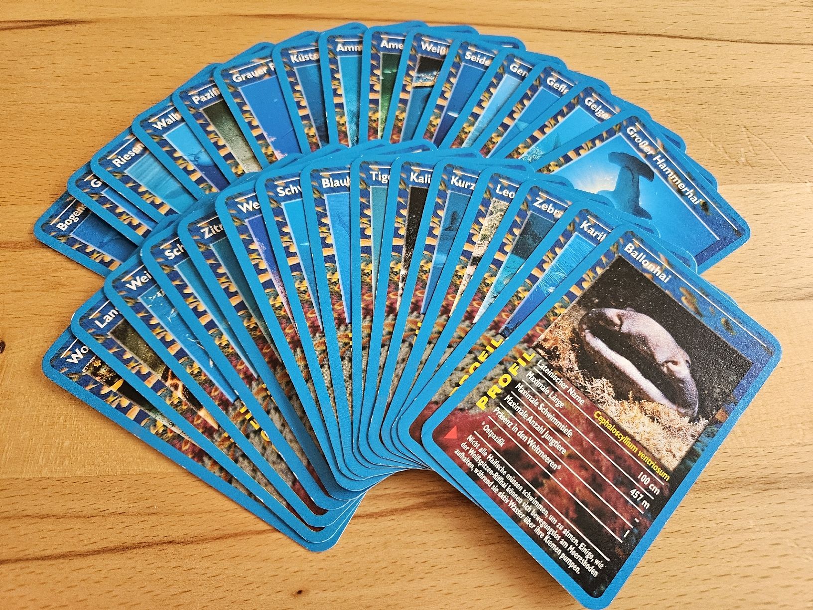 Giochi: Top Trumps Haie Set mit Box  – Usato da Winterthur venduto da melac 1